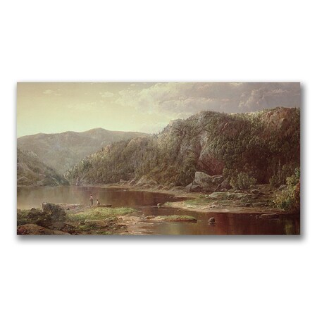 Trademark Fine Art William Sonntag 'On the Senandoah' Canvas Art, 24x47 BL0814-C2447GG